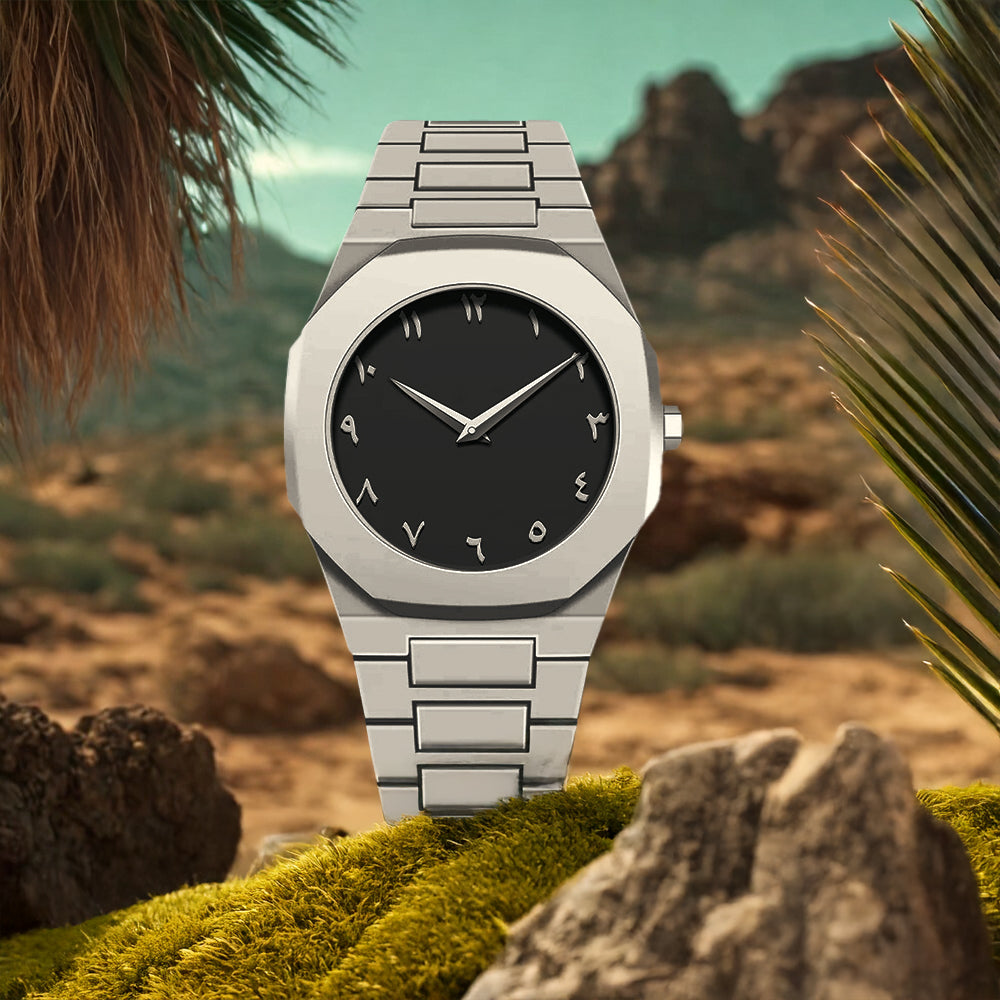 Arabic Dial klasik erkek saat